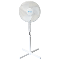 EKO-LIGHT Stojeći ventilator 16", bijeli